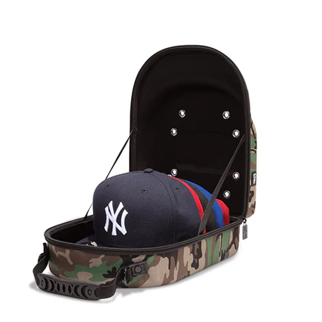 WOOD CAMO 6-PACK CAP CARRIER