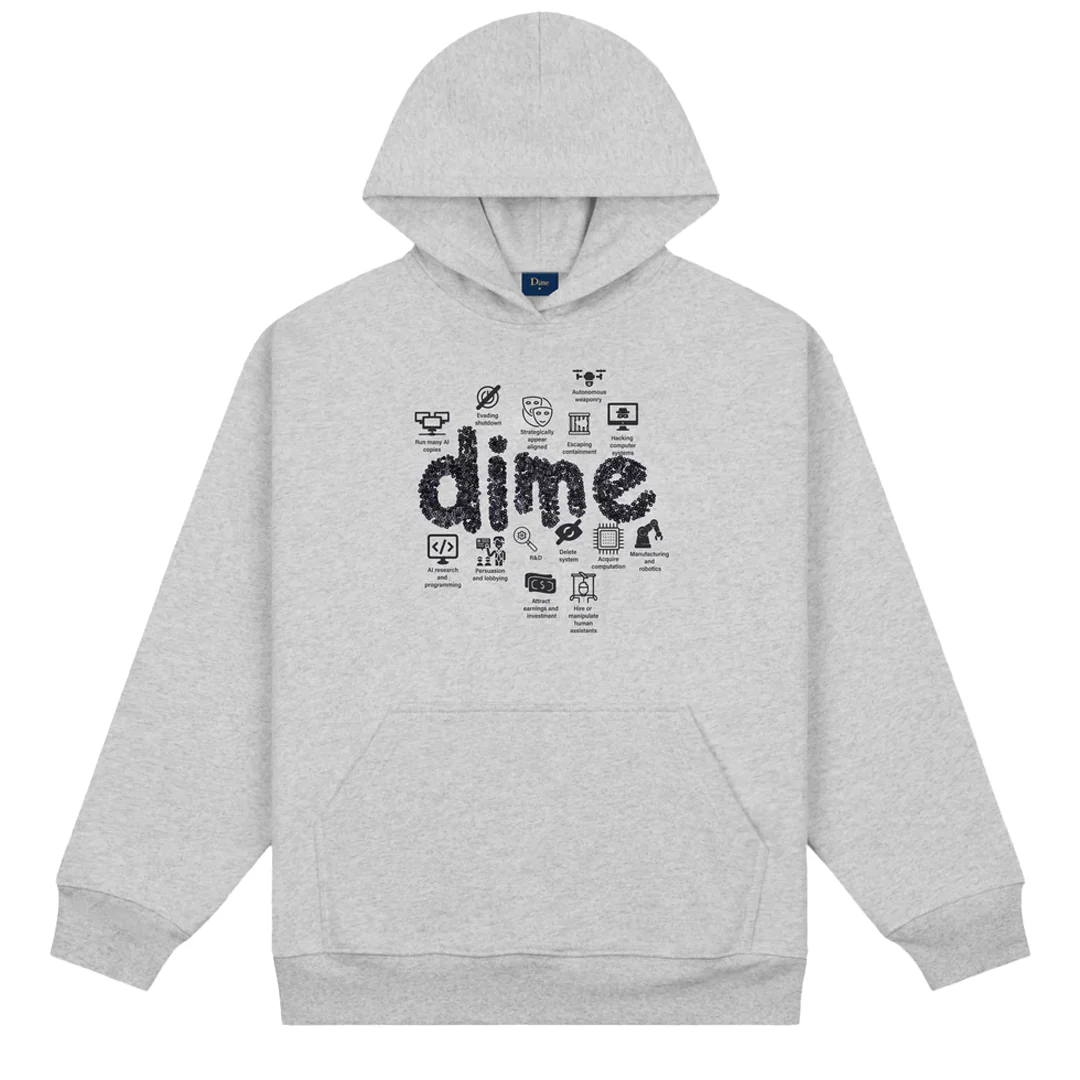 AGI HOODIE HEATHER GRAY