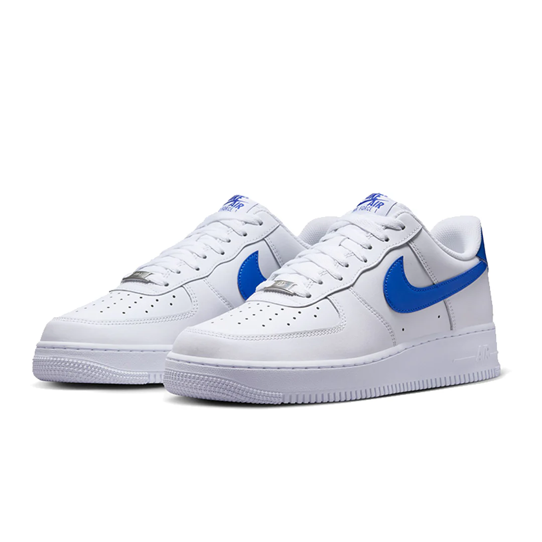 AIR FORCE 1 '07 LOW WHITE/HYPER ROYAL 3 AIR FORCE 1 '07 LOW WHITE/HYPER ROYAL