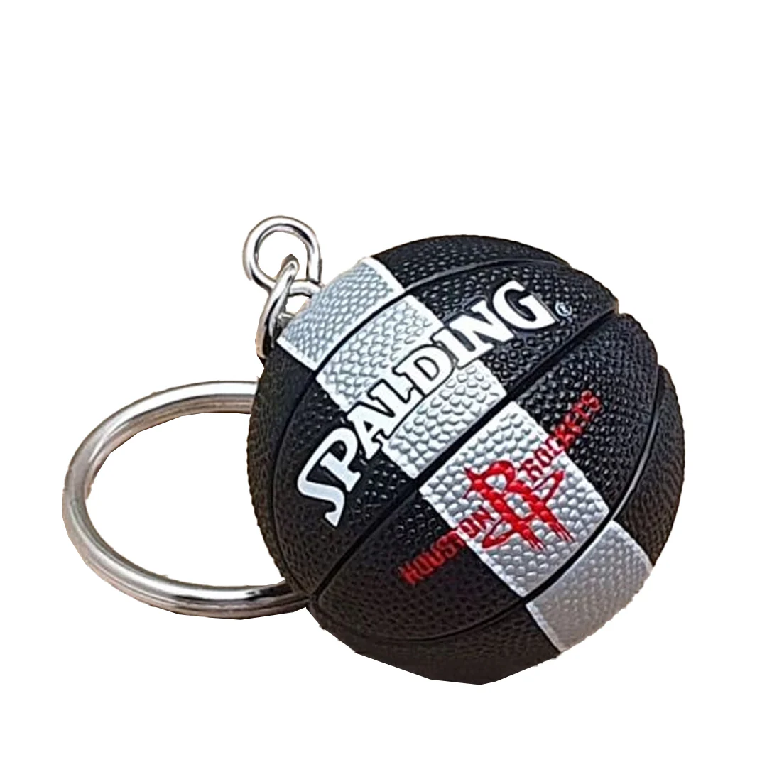 HOUSTON ROCKETS BASKETBALL KEYCHAIN - NRML
