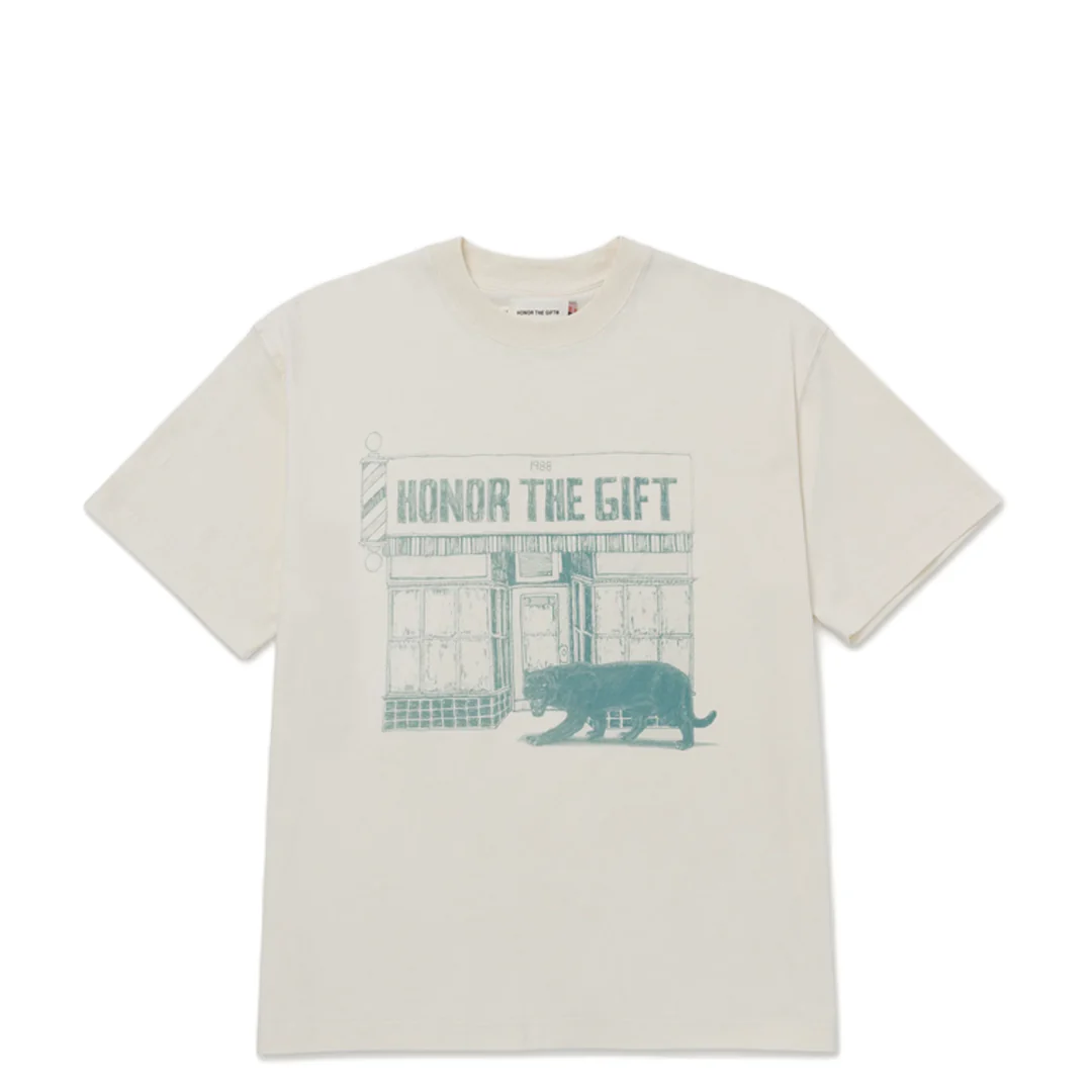 BARBERSHOP T-SHIRT BONE