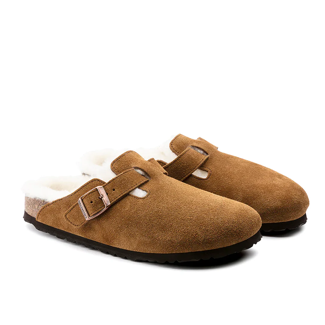 BOSTON SHEARLING SUEDE LEATHER - MINK 3 BOSTON SHEARLING SUEDE LEATHER - MINK