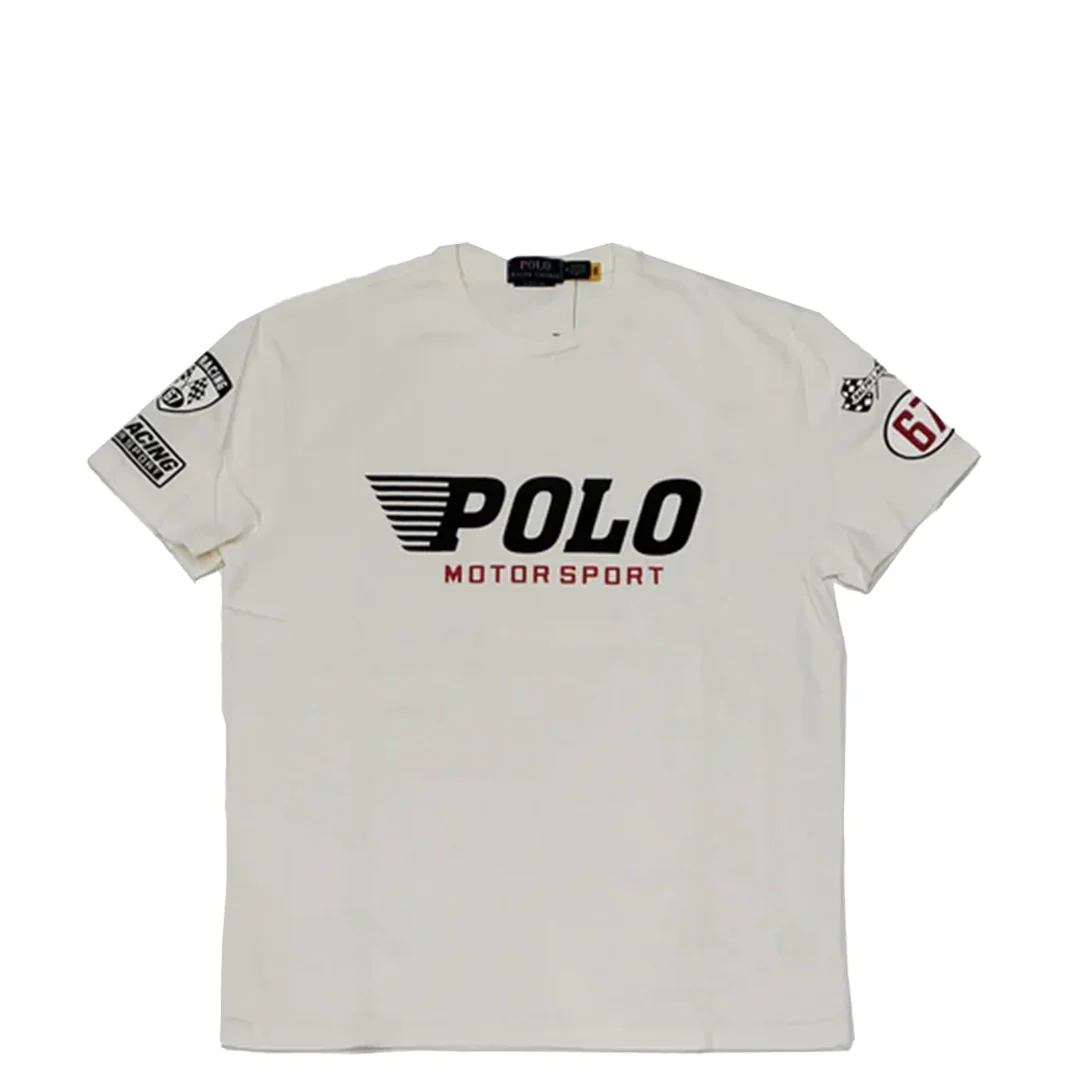 CLASSIC FIT JERSEY GRAPHIC T-SHIRT WHITE