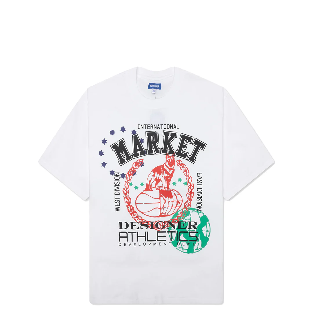 DESIGNER ATHLETICS T-SHIRT WHITE
