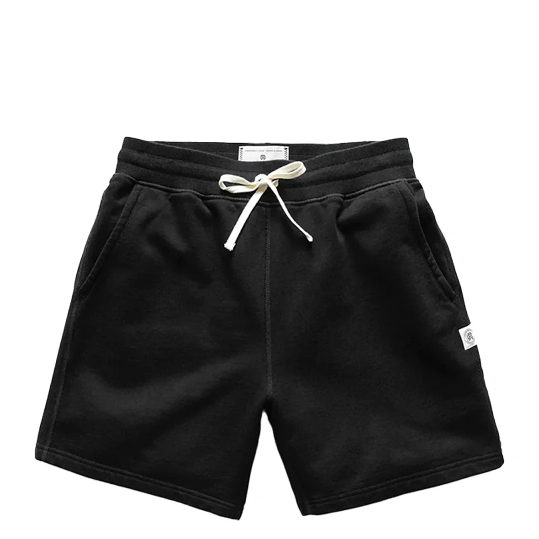 MID WEIGHT TERRY 6" SWEATSHORT BLACK