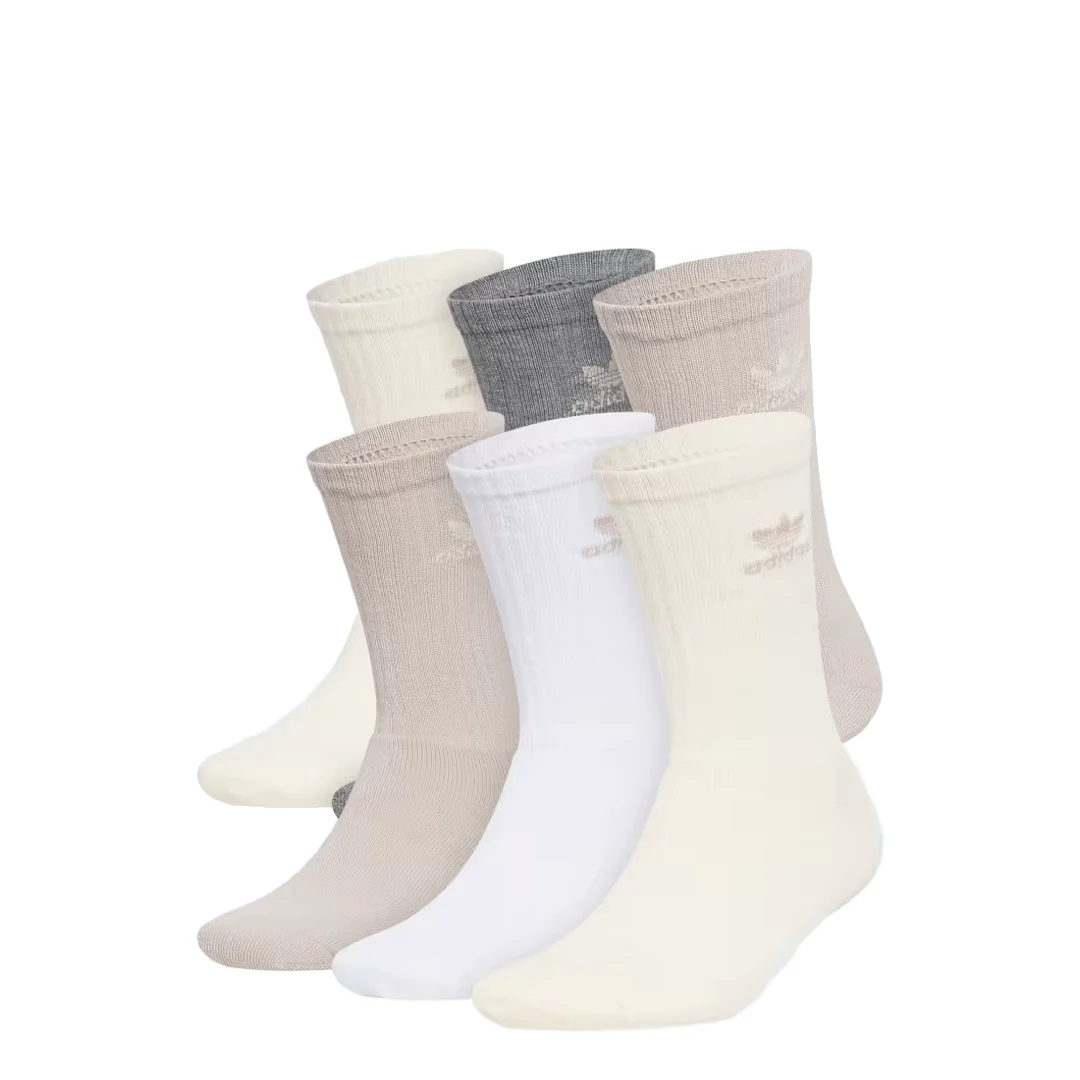 TREFOIL CREW SOCKS (6 PAIRS)