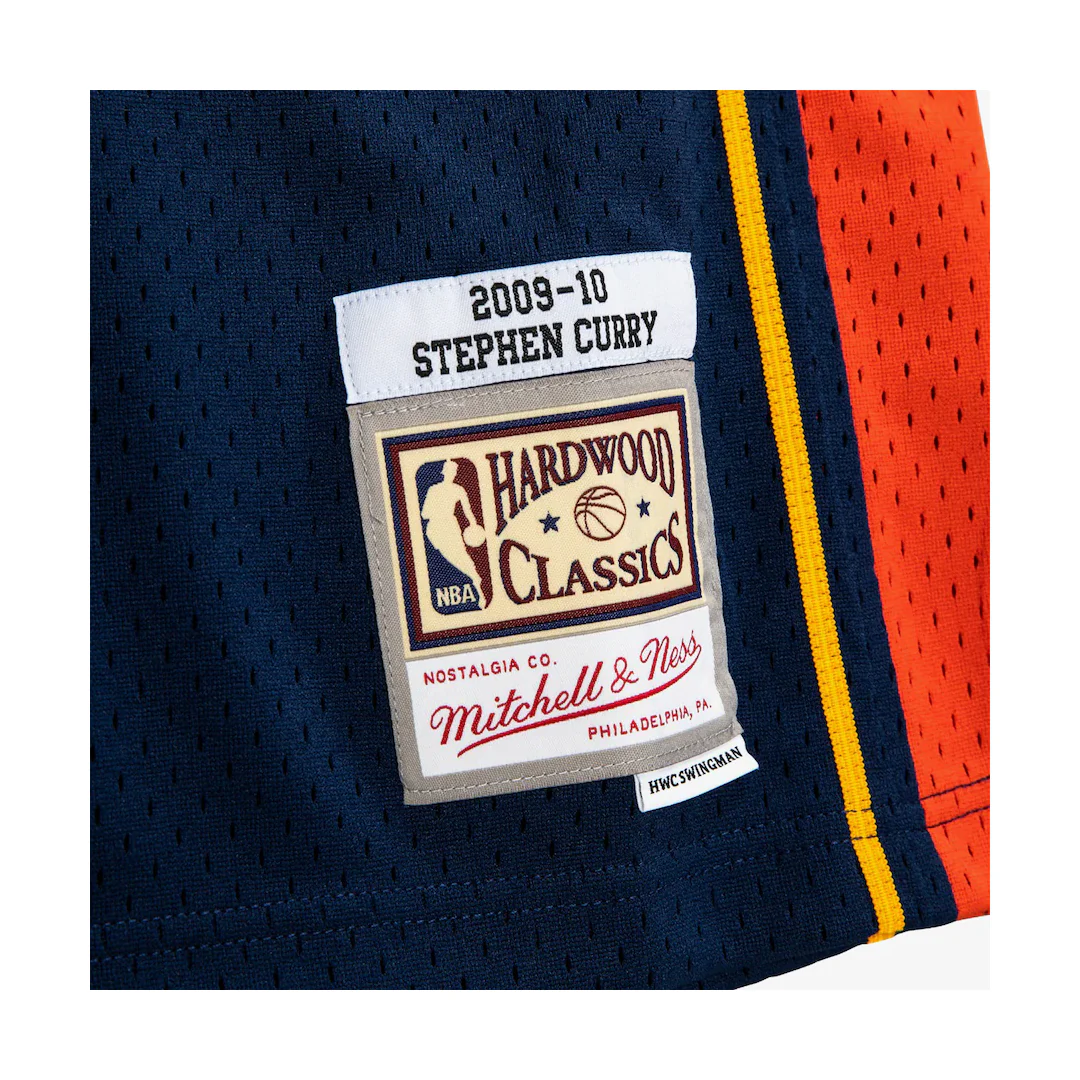 STEPHEN CURRY GOLDEN STATE WARRIORS 2009/10 SWINGMAN JERSEY 4 STEPHEN CURRY GOLDEN STATE WARRIORS 2009/10 SWINGMAN JERSEY
