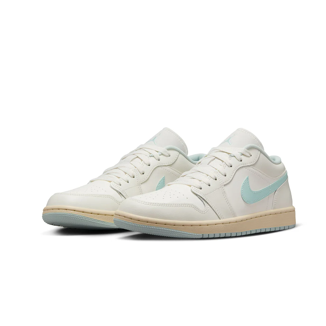 WOMEN'S AIR JORDAN 1 LOW SAIL/IGLOO 3 WOMEN'S AIR JORDAN 1 LOW SAIL/IGLOO