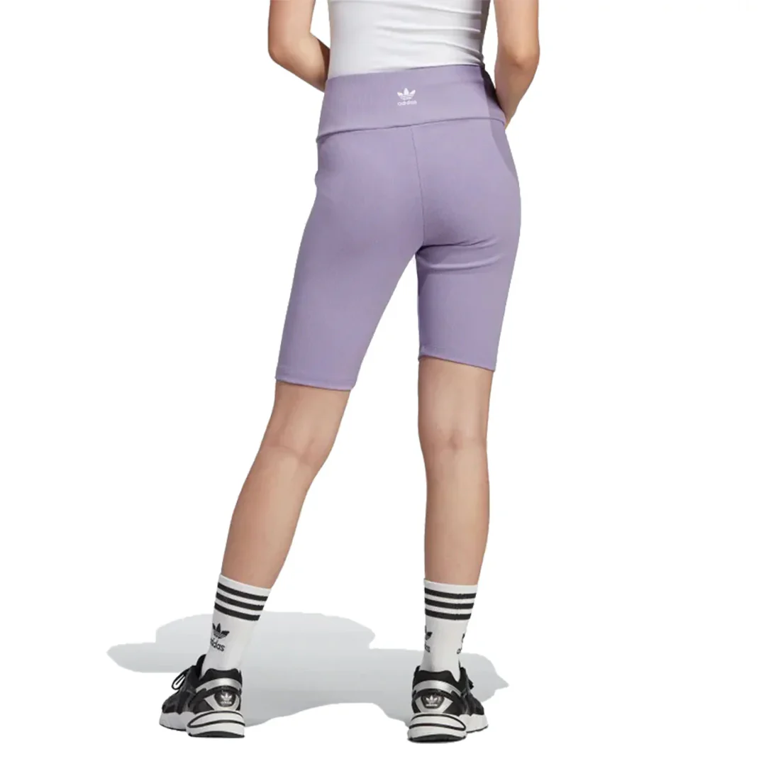 WOMEN'S ADICOLOR ESSENTIALS SHORT LEGGINGS PURPLE